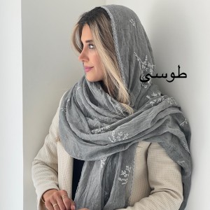 شال نخ گلدوزی ماهان