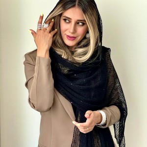 شال تنظیفی پولک دار