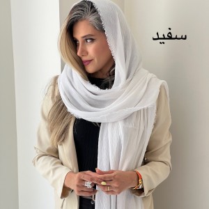 شال حریر نخ باران