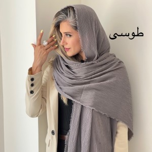 شال حریر نخ باران