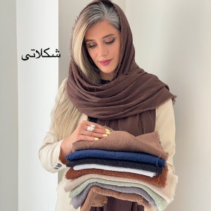 شال حریر نخ باران