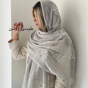 شال نخ گلدوزی ماهان