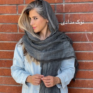 شال نخ کنف نور