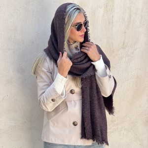 شال بوکله پولک دار