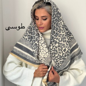روسری سه گوش پلنگی
