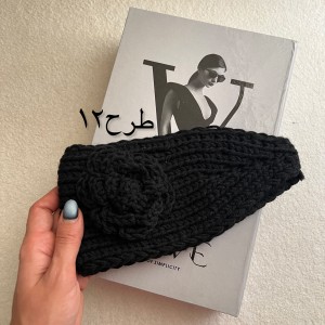 هدبند بافت مشکی