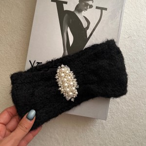 هدبند بافت مشکی