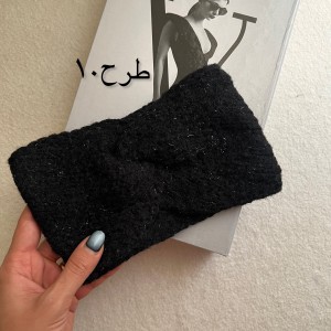 هدبند بافت مشکی