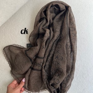 شال ابریشم میله ای ستین