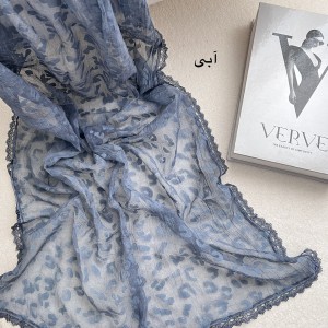 شال حریر پلنگی