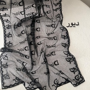 شال دانتل مشکی