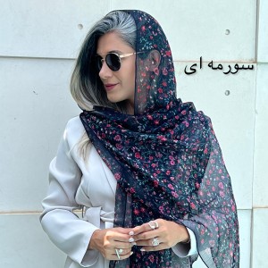 شال حریر گلبهار