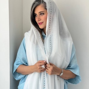 شال دور ریش پانچ دار