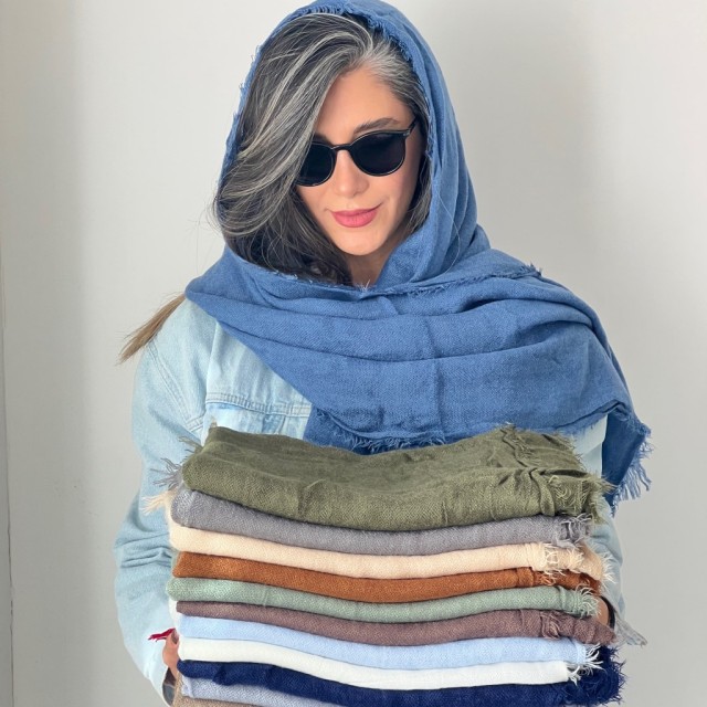 شال دور ریش مدل دنیا