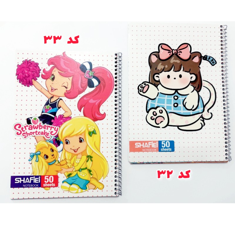 دفتر املا و مشق حاشیه دار 50 برگ
