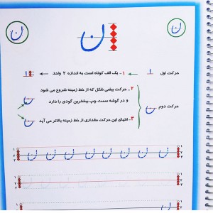 کتاب آموزش جامع زیبانویسی بزرگسالان