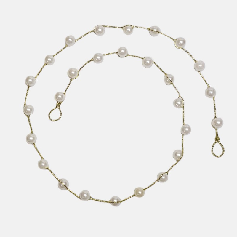 ریسه موی مرواریدی ظریف مدل RSZZFG