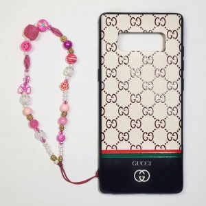 آویز موبایل صورتی ایموجی کیوت ماه فام