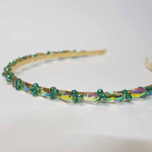 تل موی کریستالی سبز و هفترنگ مدل TLGRNN