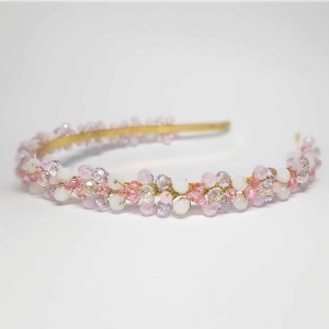 تل موی کریستالی صورتی و بنفش مدل TLPLE ماه فام