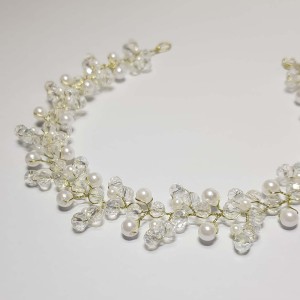 ریسه موی کریستالی و مرواریدی مدل RSJBC