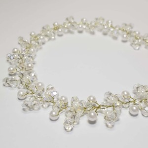 ریسه موی کریستالی و مرواریدی مدل RSJBC