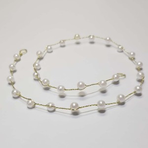 ریسه موی مرواریدی ظریف مدل RSZZFG ماه فام