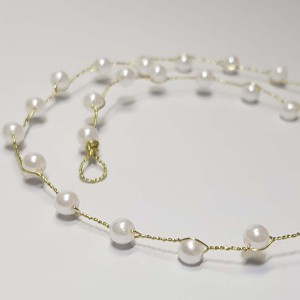 ریسه موی مرواریدی ظریف مدل RSZZFG ماه فام