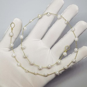 ریسه موی مرواریدی ظریف مدل RSZZFG ماه فام