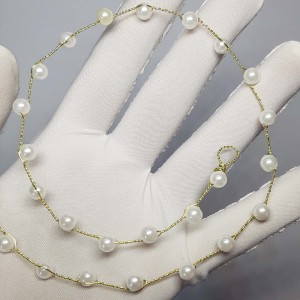 ریسه موی مرواریدی ظریف مدل RSZZFG ماه فام