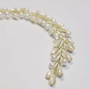 ریسه موی مرواریدی کوتاه (بغل سری) مدل RSGNNK ماه فام