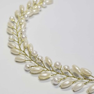 ریسه موی مرواریدی کوتاه (بغل سری) مدل RSGNNK ماه فام