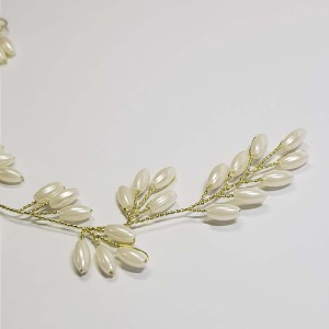 ریسه موی مرواریدی کوتاه و بغل سری مدل RSUN ماه فام