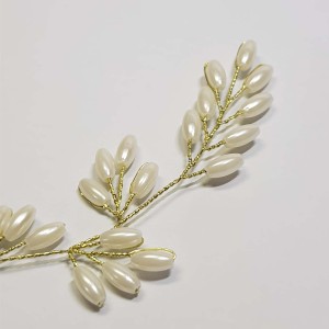 ریسه موی مرواریدی کوتاه و بغل سری مدل RSUN ماه فام