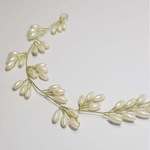 ریسه موی مرواریدی کوتاه و بغل سری مدل RSUN ماه فام