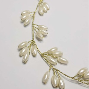 ریسه موی مرواریدی کوتاه و بغل سری مدل RSUN ماه فام