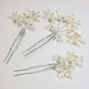 سنجاق شیینون گل مدل SNJ3PO (بسته 3عددی) ماه فام