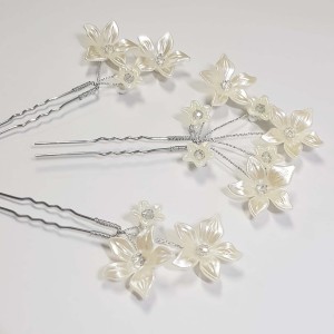 سنجاق شیینون گل مدل SNJ3PO (بسته 3عددی) ماه فام