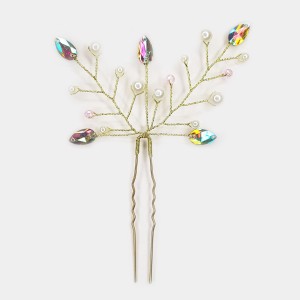 سنجاق شینیون کریستالی هفترنگ مدل CLR