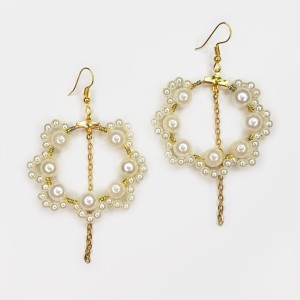 گوشواره مرواریدی مدل ZNJMRV