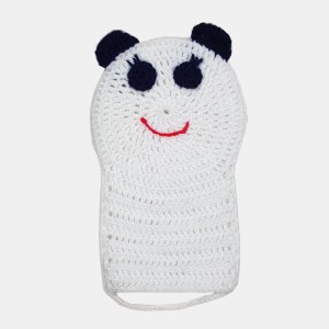 لیف حمام سفید و مشکی طرح پاندا مدل PND