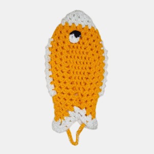 لیف حمام ماهی زرد کاتونی مدل MH