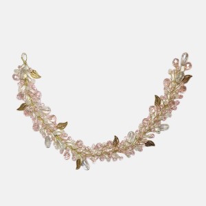 ریسه موی کریستال صورتی مدل RSBRG-P