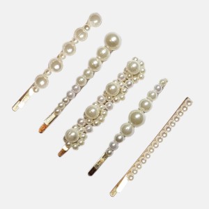 گیره موی مرواریدی مدل GIR5MR (بسته 5عددی)