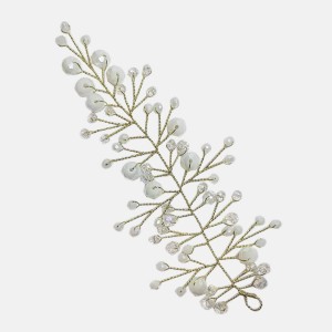 ریسه مو و بغل سری کریستالی سفید مدل RSBGHSK