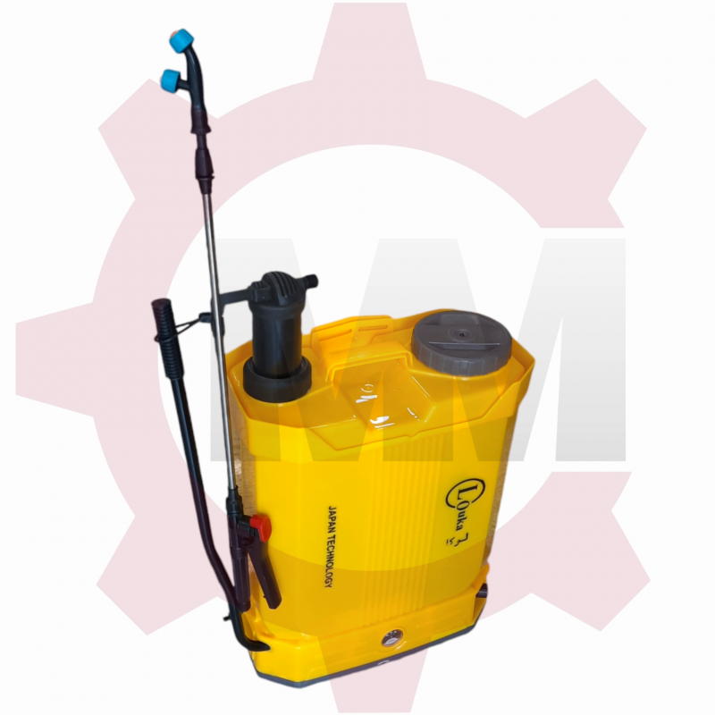 سمپاش 20 لیتری شارژی دوکاره لوکا