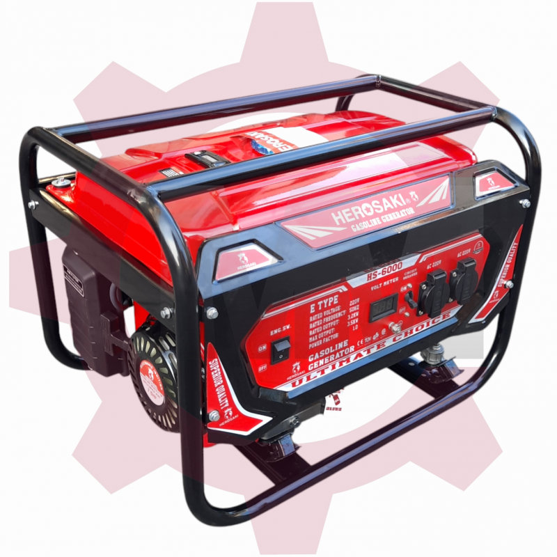 موتور برق 3.5 کیلو وات هیروساکی مدل HEROSAKI HS-6000