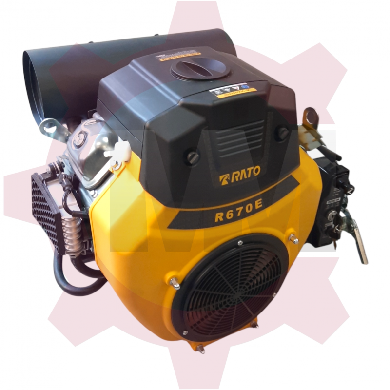 موتور تک 22 اسب بنزینی دو سیلندر راتو مدل RATO R670E