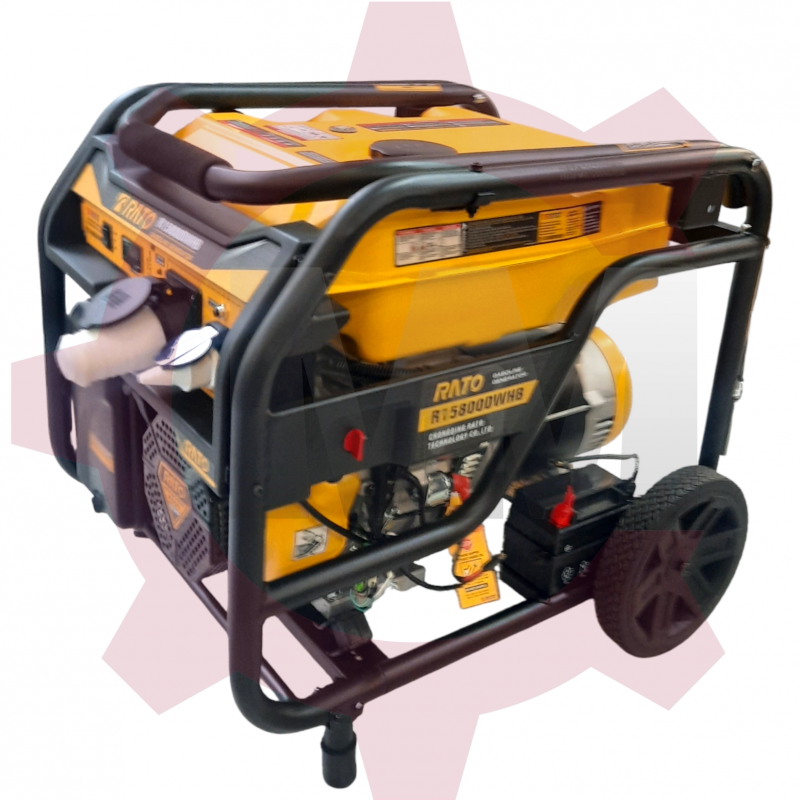 موتور برق 8.5 کیلو وات بنزینی استارتی پنل کالسکه ای راتو مدل RATO R15800DWHB