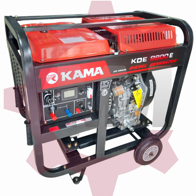 موتور برق دیزل 8 کیلو وات کاما مدل KAMA KDE9800E
